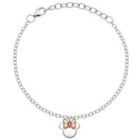 Armband Disney Dame DISNEY PREZIOSI PER BAMBINI IN ARGENTO MICKEY AND MINNIE in Silber BS00034TL-55